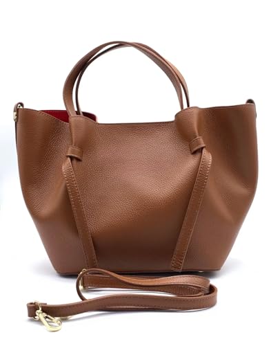 Sac à main en cuir véritable SPINEA l'élégance italienne gravée dans le temps