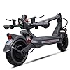 Trottinette Électrique Adulte CUNFON RZ800 - Anti-vol Empreinte, Pneus 10,5'' Tout-Terrain, Batterie 48V 18Ah, Freins Disque+Électronique, Autonomie 80 km，Charge maximale de 150 kg