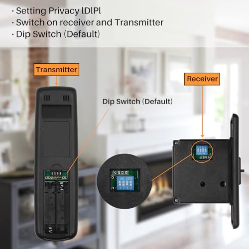 Wofunpart WYC-008 New Upgrade Fireplace Remote Control Thermostat Kit, Millivolt Gas Valve Fireplaces And Stoves thumb #2