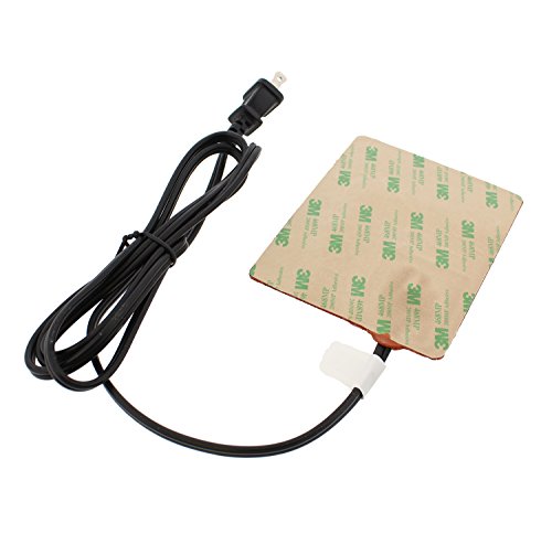 Abn Silicone Heating Pad 120V - 4 X 5 Inch Universal Engine Heater Car Oil Pan Heater Pad, 150W Electric Heater Pad #TOP5