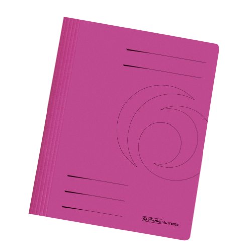 Herlitz Schnellhefter Karton (10er Packung, pink)