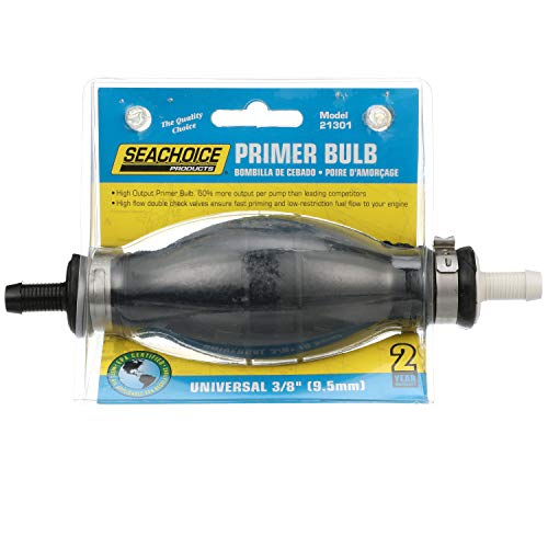 Seachoice 21301 Universal Low Perm 3/8-Inch High Output Marine Engine Primer Bulb #TOP3