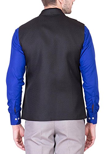 Image of Men's Solid Golden Waistcoat