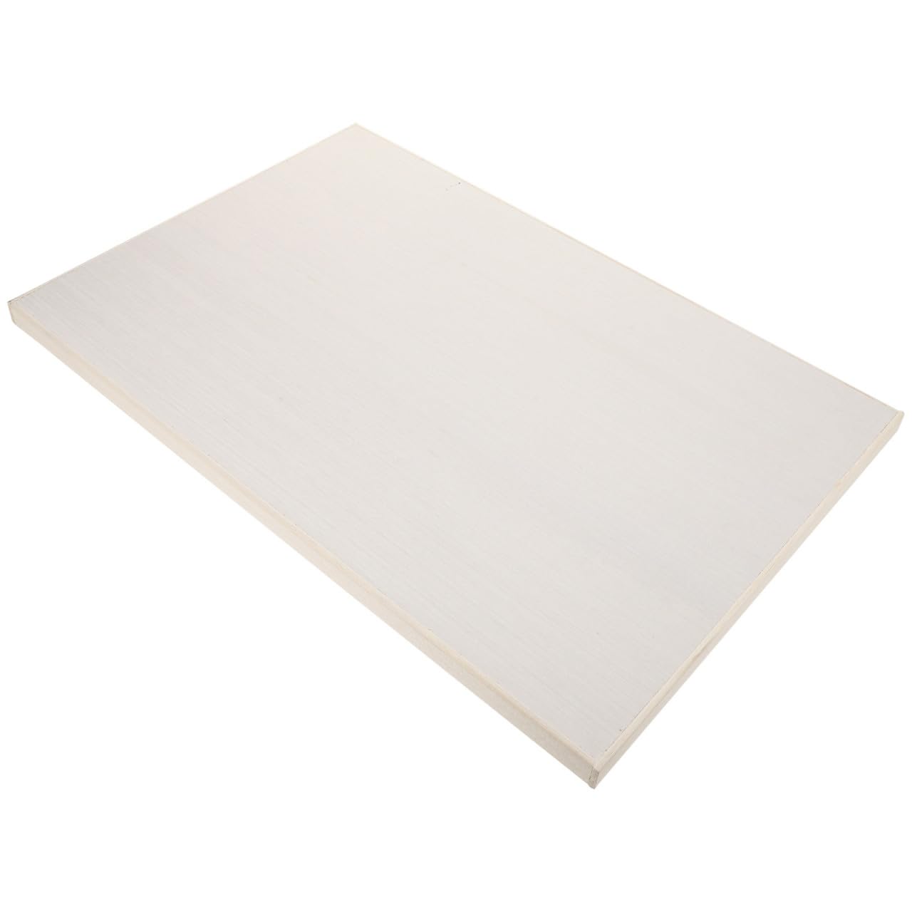 Tablero de dibujo de madera beige de superficie lisa, caballete de alta estabilidad