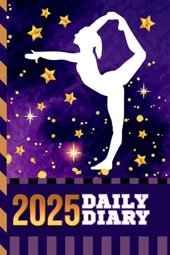 2025 Daily Diary 6x9 Hourly Planner with Notes & To-Do