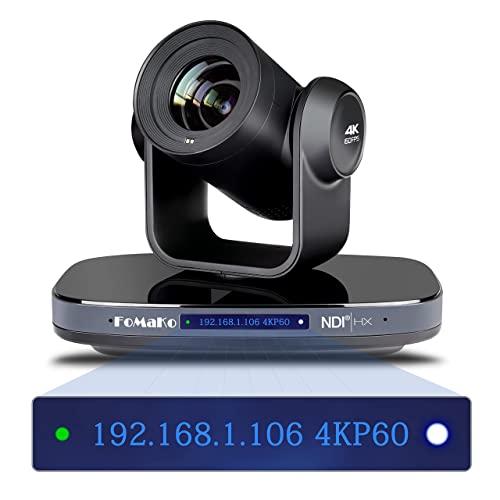Amazon.co.jp: FoMaKo PTZカメラ 4K@60fps 20倍光学ズーム USB