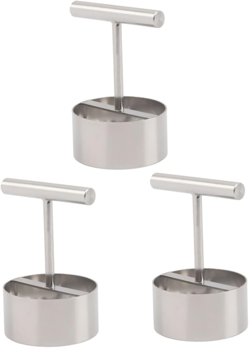 Luxshiny 3pcs Stainless Steel Fruit Corer Tool Heavy-duty Pear and Core Remover for Efficient Core Extraction Baking and Cooking for and Pastries