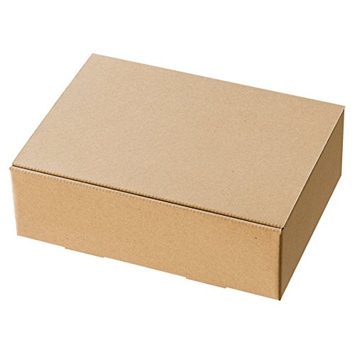 ヘッズ 日本製 箱 クラフト スマートボックス 無地 257×82×190mm 10枚 HEADS MSM-GB8