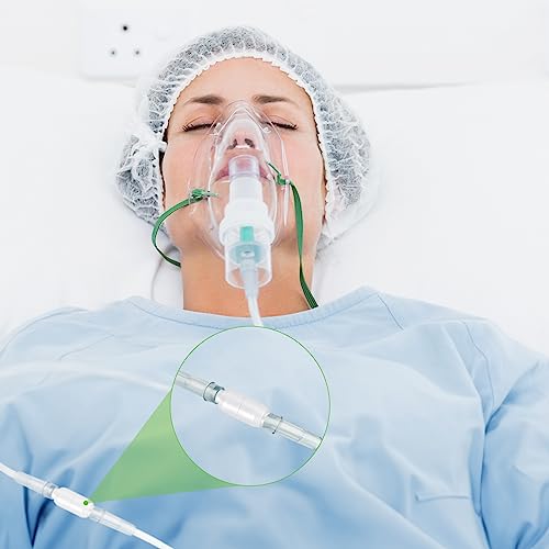 10 Packs Oxygen Tubing Swivel Connector for Oxygen Tubing - Oxygen Cannula Connector, Avoid Tangling of Tube (Male to Male) - Thumbnail 6