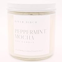 Vista 48 de River Birch Candles - Vela perfumada de almendra + miel, velas de soja de alta calidad, totalmente naturales, no tóxicas, 8.5 onzas, 40 horas