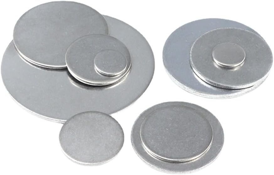 Stainless Steel Circular Plates Metals Round Shee 0.6/0.8/1/1.5/2/2.5/3/4/5mm 304 Stainless Steel Circular Flat-Plate Round Sheet(0.6x150mm 1pcs)