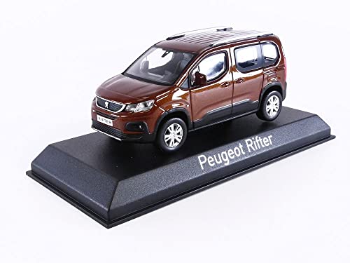 Norev Nv479060 1:43 Rifter 2018-Metallic Copper Peugeot Collectable Model, Multi
