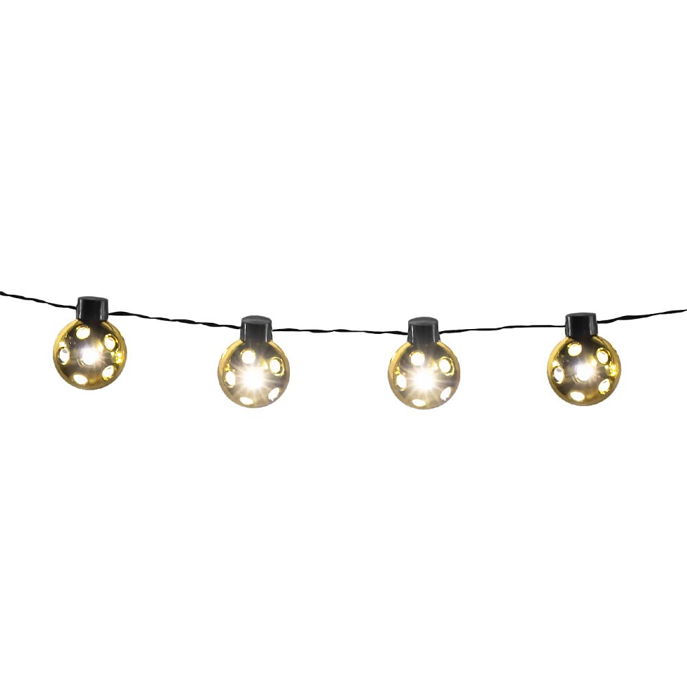 Boland - LED fairy lights disco ball, length 140 cm, LED lighting, lighting for New Year's Eve or parties