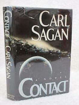 Carl Sagan CONTACT A Novel 1985 Simon & Schuster, NY Early Book Club Edition