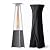 Pyramid Patio Heater, Outdoor Heater 48,000 BTU with Wheels & Weather-Resistant Cover, Triple Protection System for Large Spaces (Commercial Patio, Rooftop, Event) (1 heater)