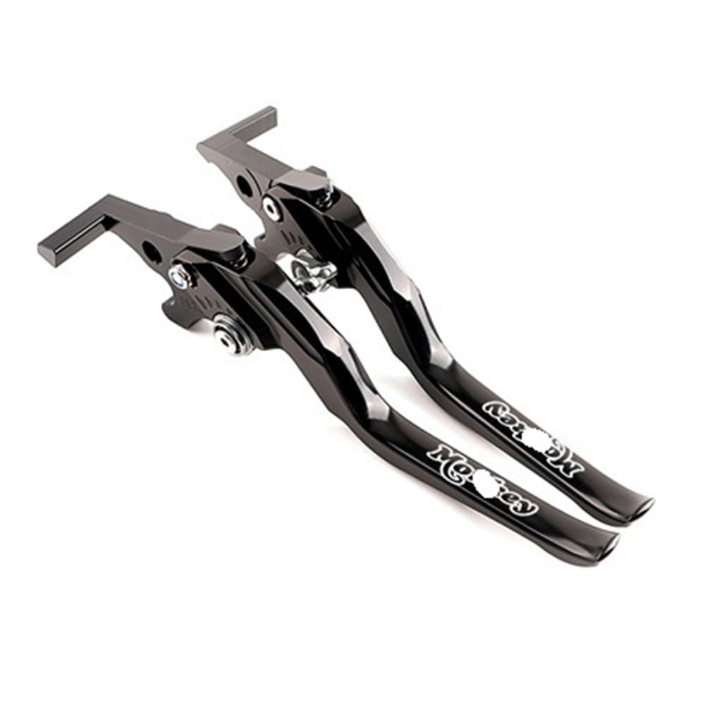 Vghkdfcfh Long Grey Motorcycle Clutch Lever Brake Clutch Lever Motorcycle Cnc Adjustable Levers For Ho&Nda 125 Z125 Z Grom Accessories