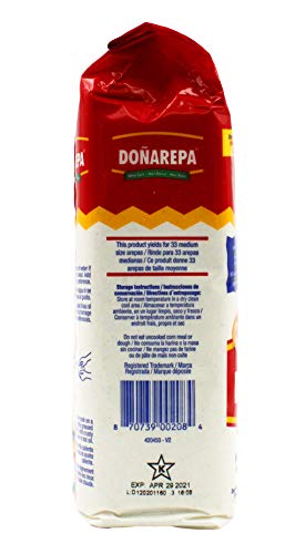 Donarepa Precooked White Corn Meal, 35.3 Oz #TOP1