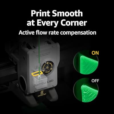 Bambu Lab A1 3D Printer, Support Multi-Color 3D Printing, High Speed & Precision, Full-Auto Calibration & Active Flow Rate Compensation, 48 dB Quiet FDM 3D Printers 256 * 256 * 256mm3 Build Volume