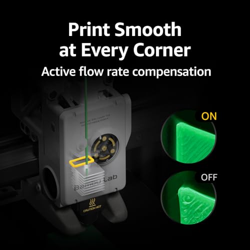 bambu lab a1 mini 3d printer support multi-color 3d printing set up in 20 mins high speed amp precision full-auto calibration amp active flow rate compensation 48 db quiet fdm 3d printers