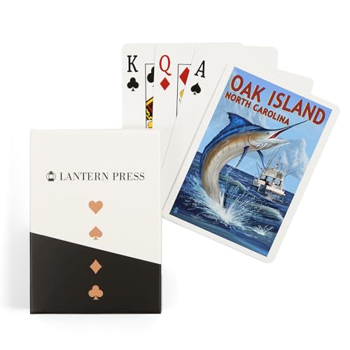 Baraja de Poker Oak Island North Carolina 52 Cartas