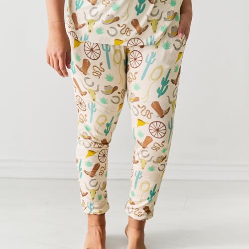 Image of Little Sleepies Women's Pajama Bottoms, Jogger-Style Comfy PJ Pants, Viscose from Bamboo Pajamas, Family Matching Outfits