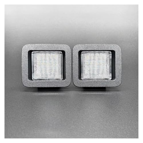 Luz LED de matrícula para Ford F150 2015+ lámpara trasera blanca