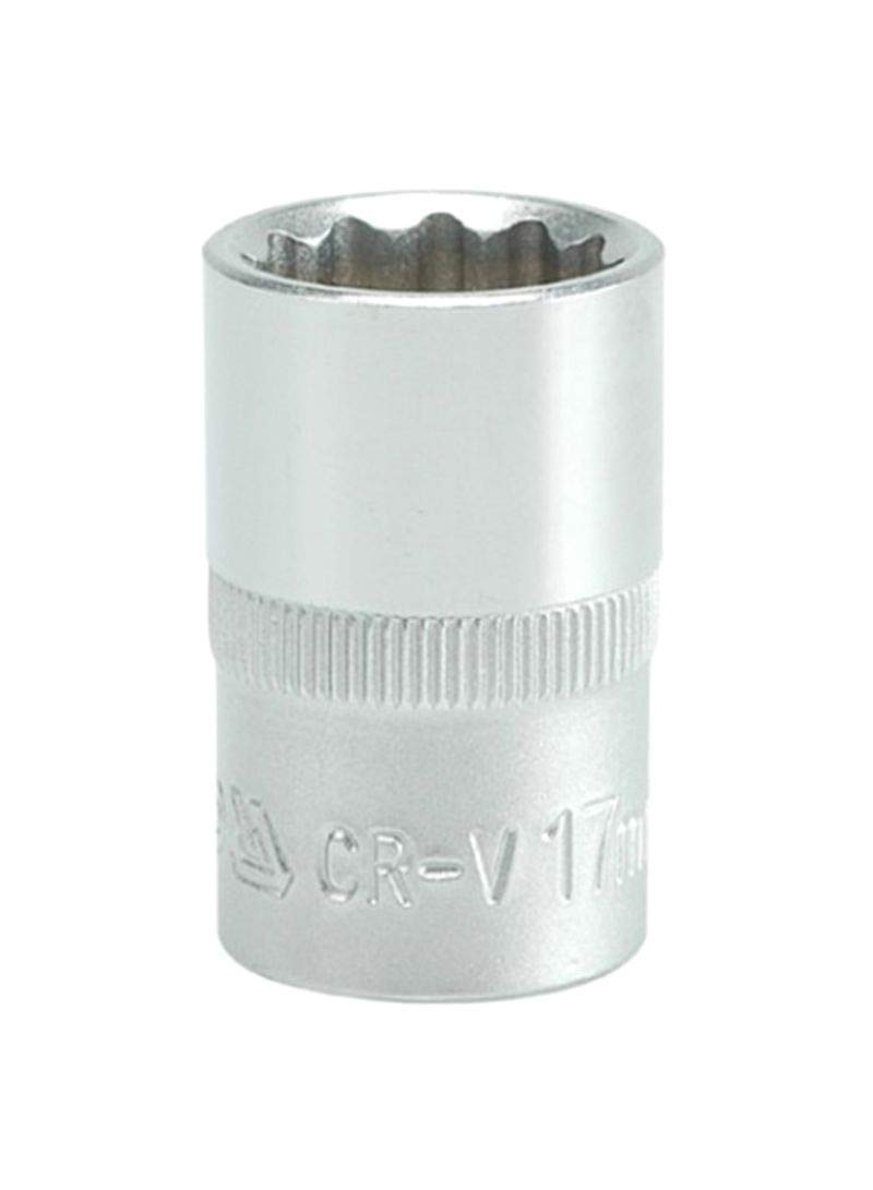 Yato YT-1279 Bihexagonal Socket of Size 17mm & Length 38mm Suitable for 1/2 inch drive Socket Wrench Set |DIN3121 CrV Chromium Satin Plated Steel|Socket Tool Box|Use: Mechanical Tools|Industrial tool (B01ERS8E6M) Amazon Price History, Amazon Price Tracker