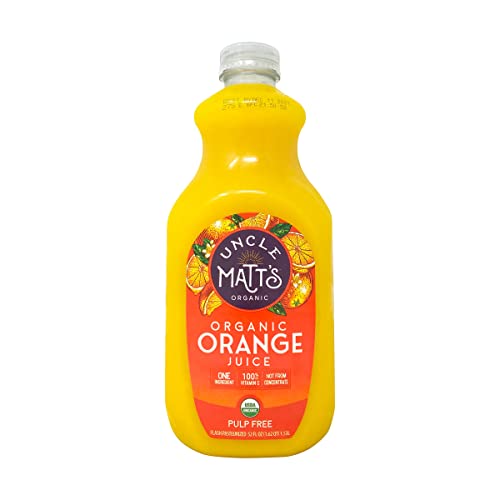 Uncle Matt's Organic Orange Juice Pulp Free, 52 Fl Oz Bottle - Thumbnail 4