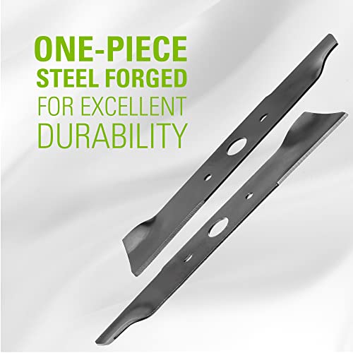 GreenWorks 29712 Mower Blade Replacement Set, 20-Inch by Greenworks - Image 4