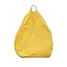 BGY Relleno Almacenaje Puf Cubierta para Silla para Niños Adultos, Extra Grande Lavable Muebles Puf Sin Relleno para Televisor Infantil Peluche Juguetes - Amarillo, 70x80cm