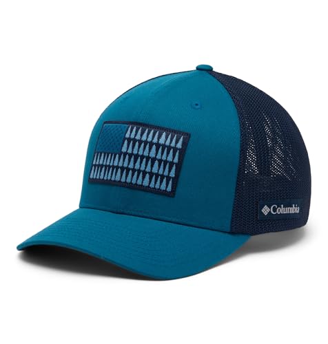 Image of Columbia Unisex Adult PFG Logo Mesh Ball Cap