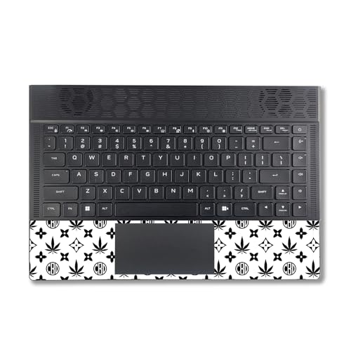 Image of MightySkins Skin Compatible With Alienware X14 R2 (2023) Full Wrap Kit - CBD Black | Protective, Durable, and Unique Vinyl Decal wrap cover | Easy To Apply, Remove, and Change Styles | Made in the USA