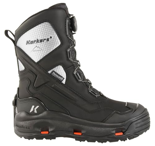 Korkers Men's Polar Vortex 1200 Winter Boots - Insulated and Waterproof - Includes SnowTrac Lug Sole4