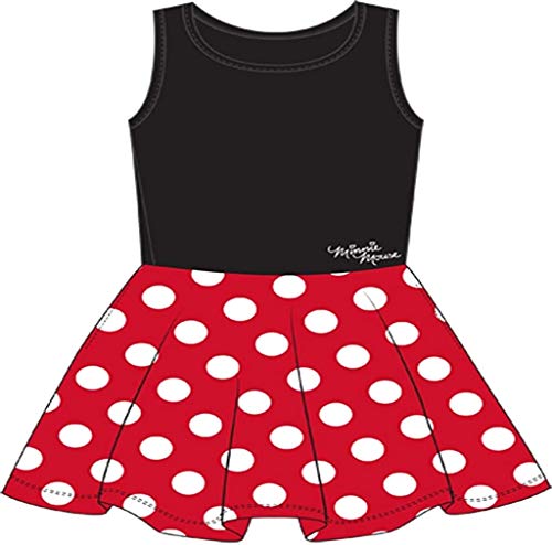 Disney Minnie Mouse Youth's Polka Dot Tank Dress (Medium)