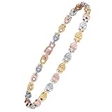 USWEL Magnetic Anklet Bracelets for Women, Anti Swelling Obsidian Anklet, Magnetic Lymph Detox Brace