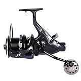 shimano baitrunner 8000b POTENTE-El Thor Baitfeeder carretes giratorios tienen lavadoras de arrastre de fibra de carbono para hasta 26.5 Lbs / 12 Kg de la resistencia de carbono carrete de pesca más suave en el mercado de aparejos de pesca.