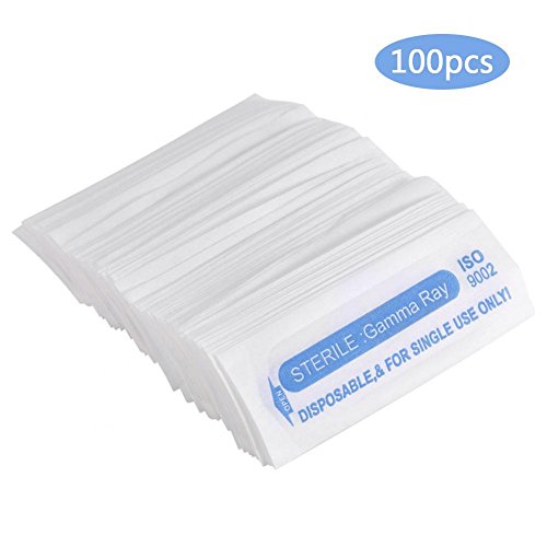 100Pcs/Set 3Types Permanent Makeup Tool For Eyebrow Tattoo Machine Round Disposable Needle Pin(1R)