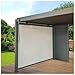 HORI Außenrollo für Pavillon - UV-beständig, wasserfest, Sichtschutz, 2 Größen - Sonnenrollo für Garten, Balkon & Terrasse manuell - Seitenmarkise Textilene wetterfest - L: 3,74 H: 2,1 B: 0,1 M