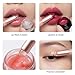 QFGasre 4Pcs Lip Brush for Lipstick Silicone Lip BrushesLip Balm Applicator Gloss Set Professional Make Up Brush Travel Lipstick Beauty Tool with Lid (Pink)