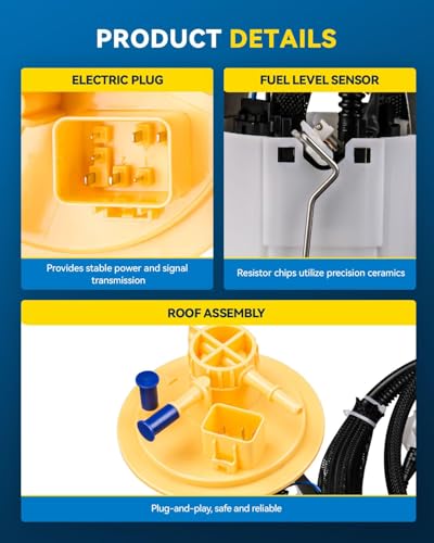 Image of PHILTOP Electric Fuel Pump Assembly FG1275, P76831M, SP5106M