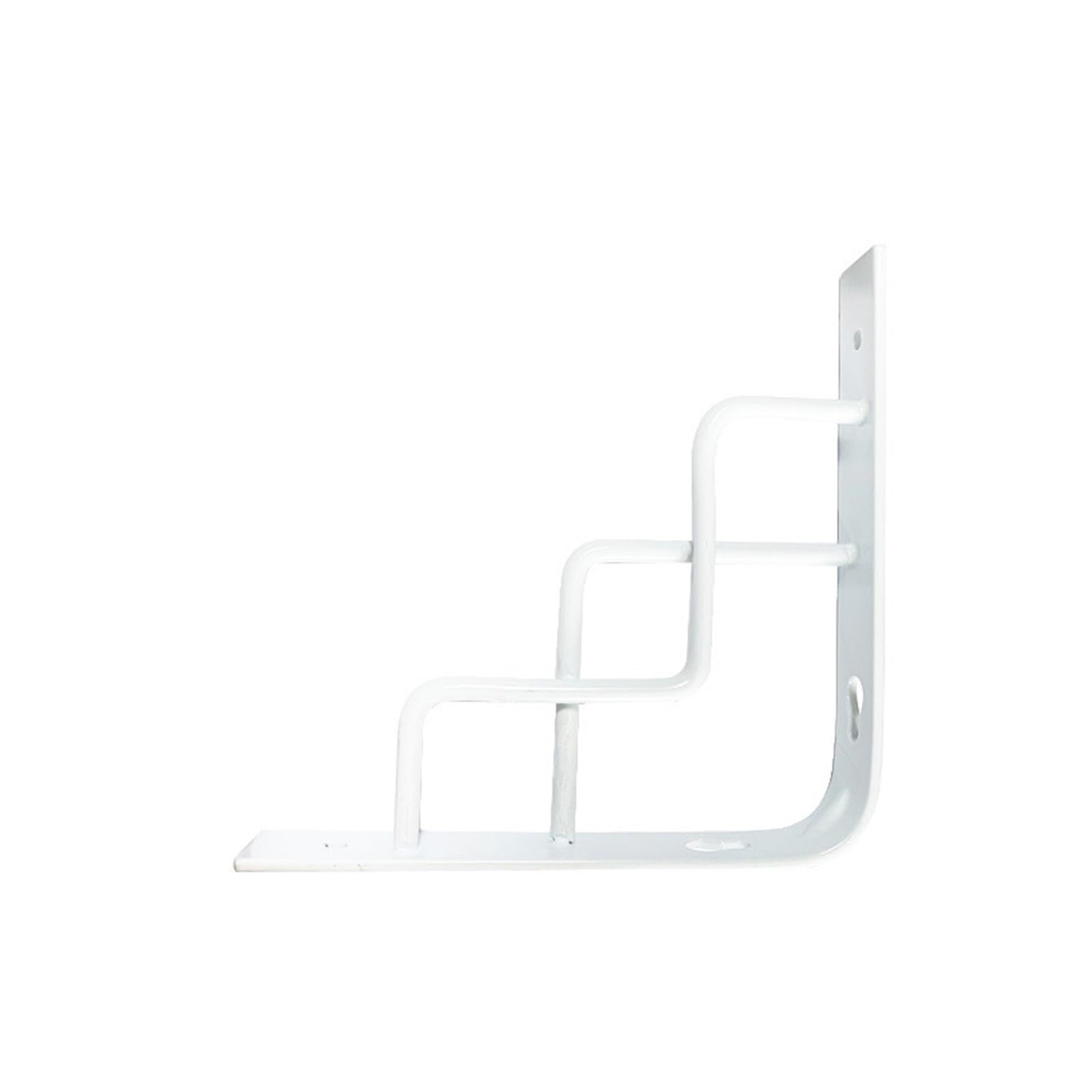 Juaksqzyi White Decorative Shelf Brackets Heavy Duty Wall Mounted Floating Shelf Supports Easy To Install For Diy Home Storage(White)