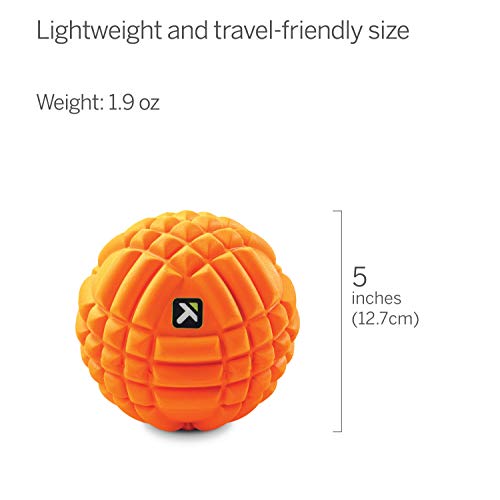 Trigger Point Performance TriggerPoint GRID Ball Foam Massage Ball (5-Inch) , Orange by TRIGGERPOINT - Image 5