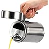 Olie en azijn fles Olie azijn flesdispenser 304 roestvrij stalen olijfolie fles lekvrije olie fles grote capaciteit…