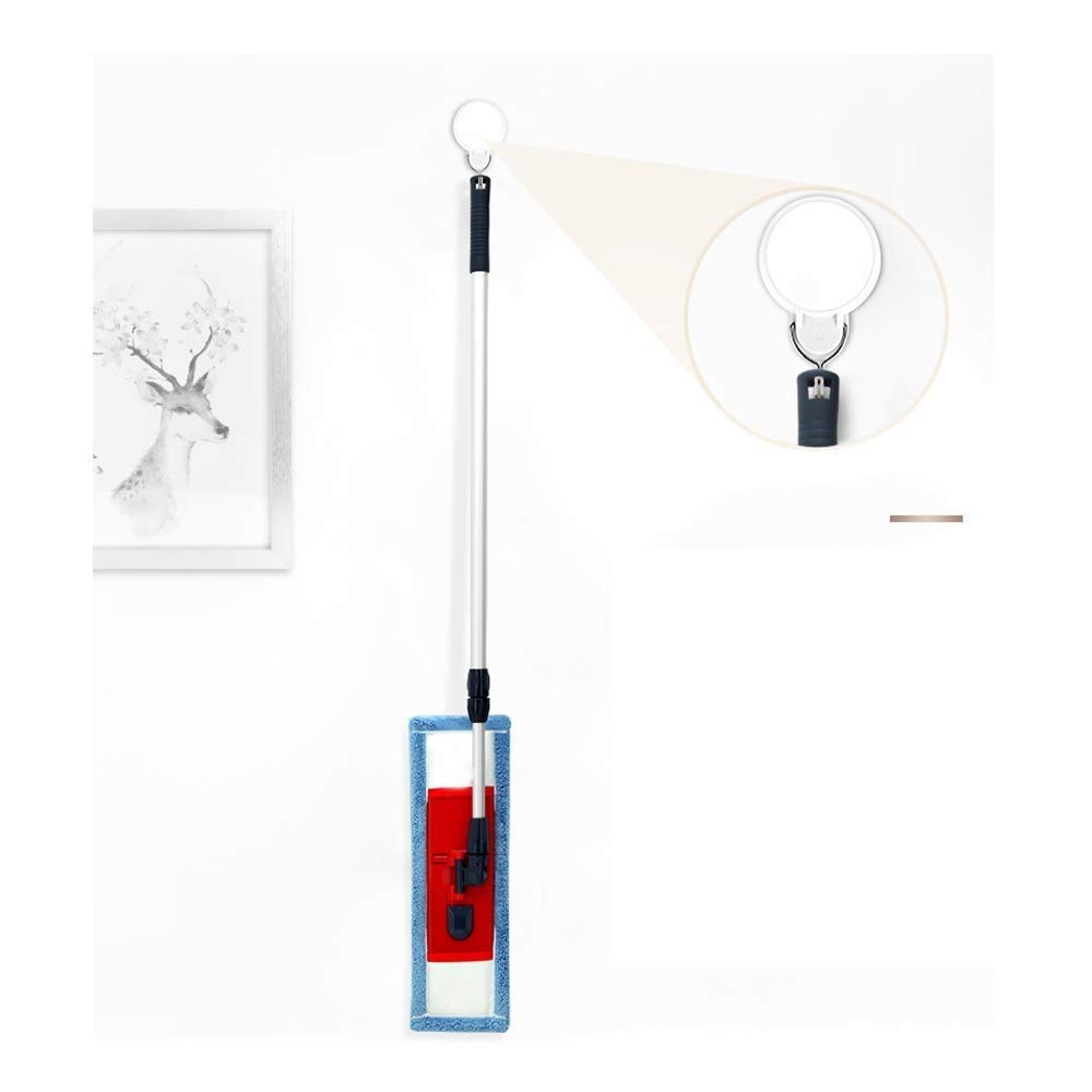 Fregona: fregona de Microfibra Profesional, Mango de Acero Inoxidable, recambios de paño de Microfibra gratuitos y fregadora para Eliminar la Suciedad incluidos