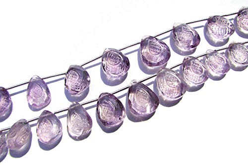 Améthyste rose AA+ en poire pour création de bijoux d'exception - 2