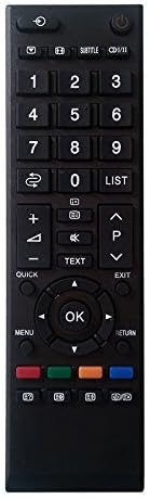 Toshiba LED/LCD TV CT90336 Compatible Remote Controller + Complimentary AA/AAA Battery-FM