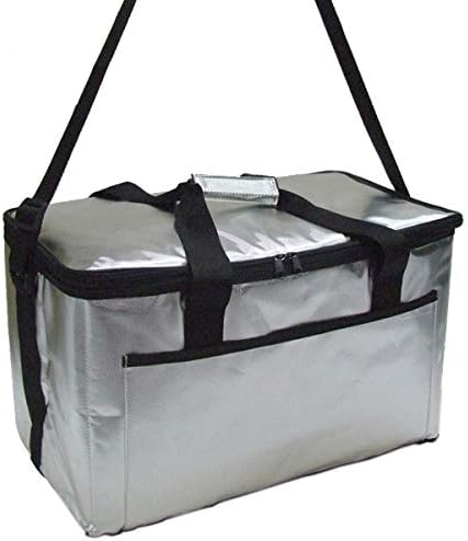 U-P878 Aluminum Cooler Bag, 9.8 gal (30 L) (Silver)