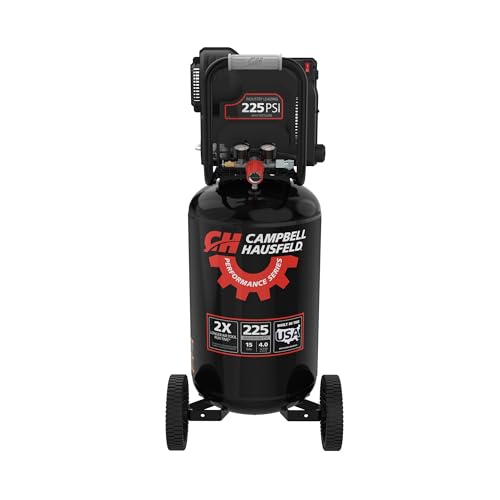 Campbell Hausfeld 15 Gal Vertical Air Compressor 225 PSI