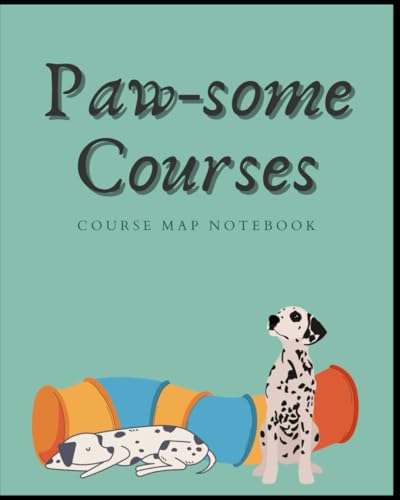 Pawsome Courses: Course Map Notebook - Dalmatian