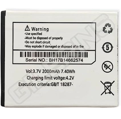 Image of Original LBP1200029 Battery for Lava Z50 Battery with 3 Month Warranty*****(P61)